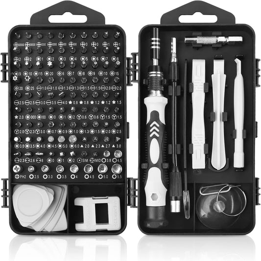 117pcs Precision Screwdriver Set, for iPhone Series/Xbox Series/PS3/PS4/Nintendo Switch/iPad